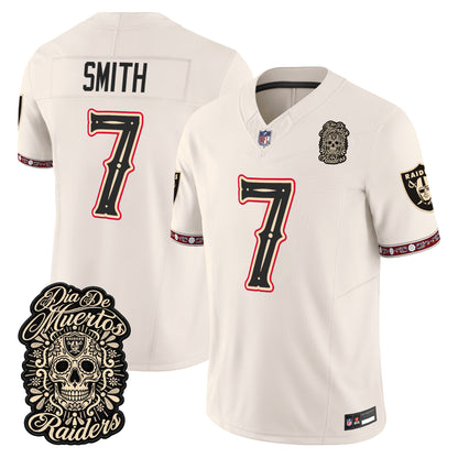 Las Vegas Raiders Día de los Muertos Vapor Limited Jersey - Stitched