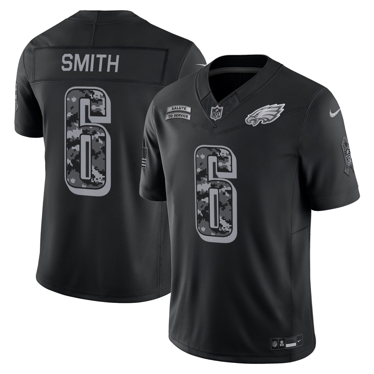 Philadelphia Eagles 2026 Salute to Service Vapor Limited Jersey - Stitched