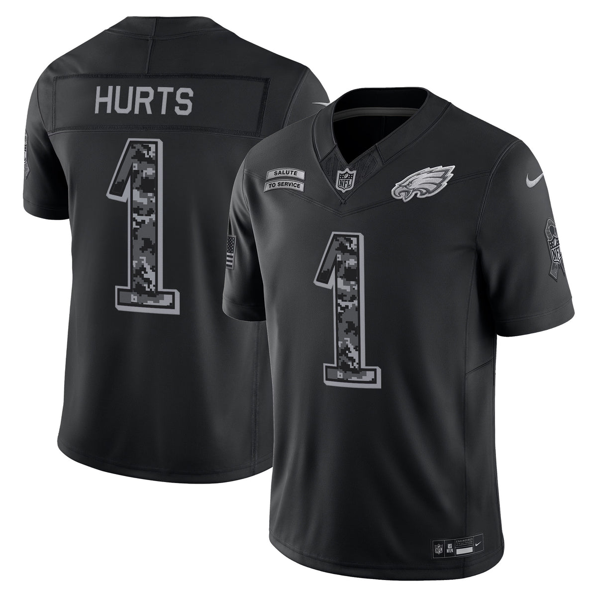 Philadelphia Eagles 2026 Salute to Service Vapor Limited Jersey - Stitched