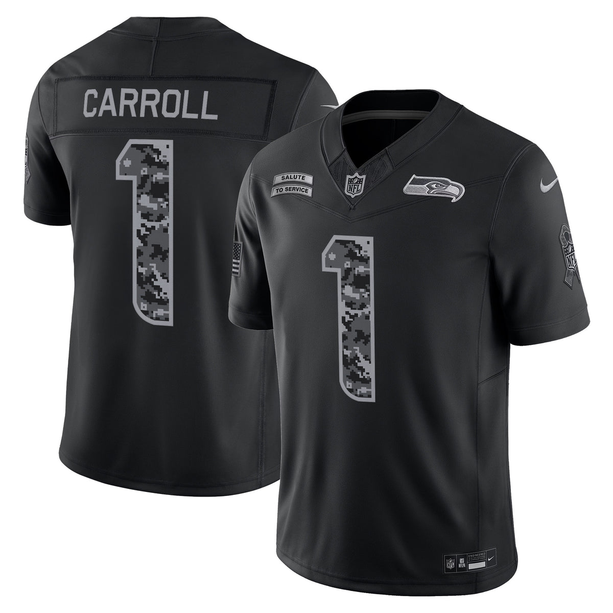 Seattle Seahawks 2026 Salute to Service Vapor Limited Jersey - Stitched