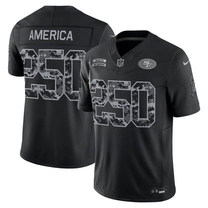 San Francisco 49ers 2026 Salute to Service Vapor Limited Jersey - Stitched