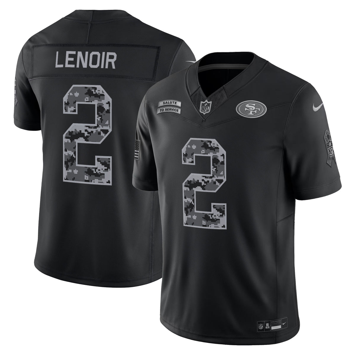 San Francisco 49ers 2026 Salute to Service Vapor Limited Jersey - Stitched