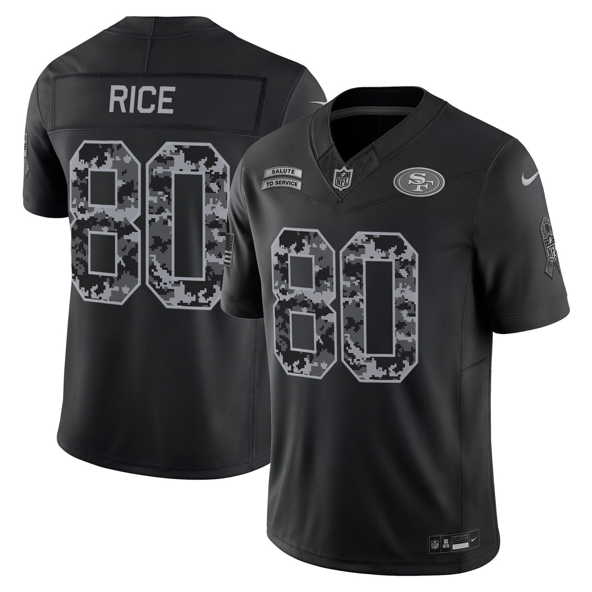 San Francisco 49ers 2026 Salute to Service Vapor Limited Jersey - Stitched