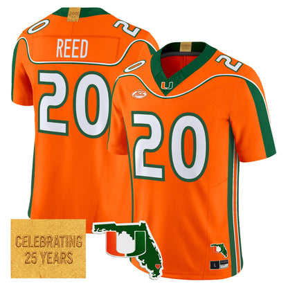Miami Hurricanes 2001 Throwback Vapor Limited Jersey - Florida Patch - Stitched