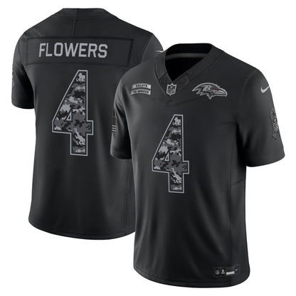 Baltimore Ravens 2026 Salute to Service Vapor Limited Jersey - Stitched