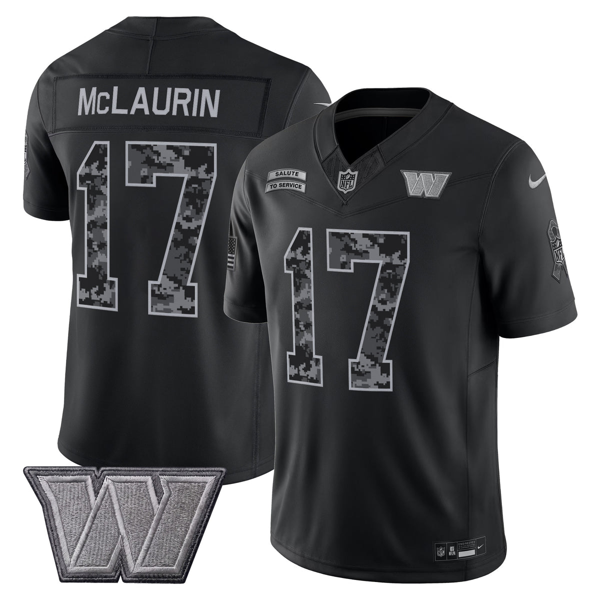 Washington Commanders 2026 Salute to Service Vapor Limited Jersey - Stitched