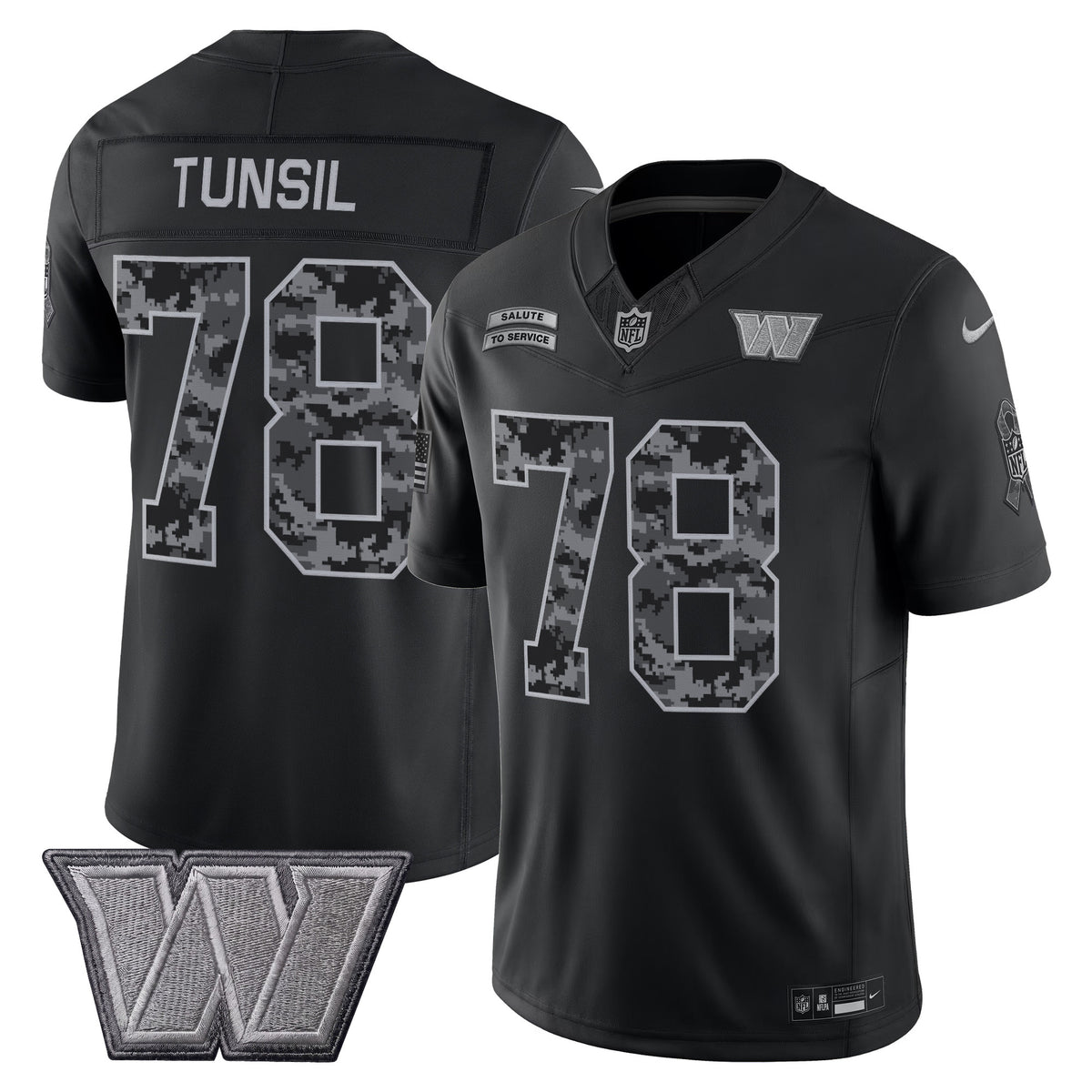 Washington Commanders 2026 Salute to Service Vapor Limited Jersey - Stitched