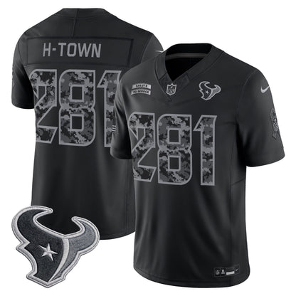 Houston Texans 2026 Salute to Service Vapor Limited Jersey - Stitched