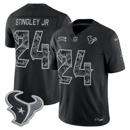 Houston Texans 2026 Salute to Service Vapor Limited Jersey - Stitched