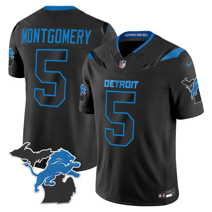  Detroit Lions 2026 "Rivalries" Vapor Limited Jersey - Michigan Patch - Stitched