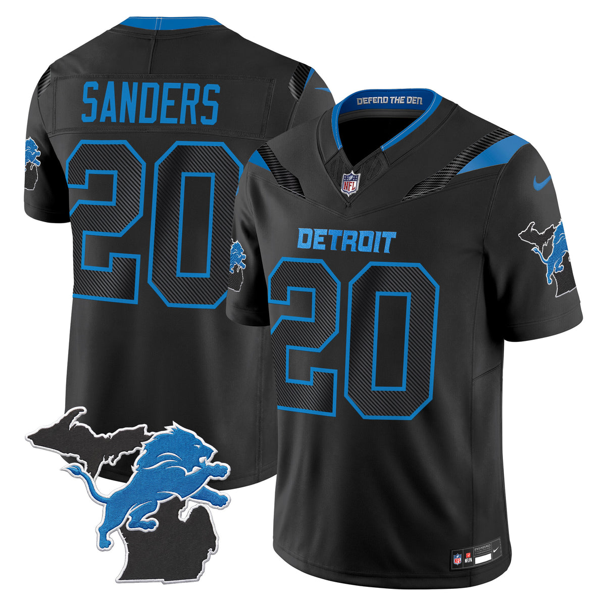  Detroit Lions 2026 "Rivalries" Vapor Limited Jersey - Michigan Patch - Stitched