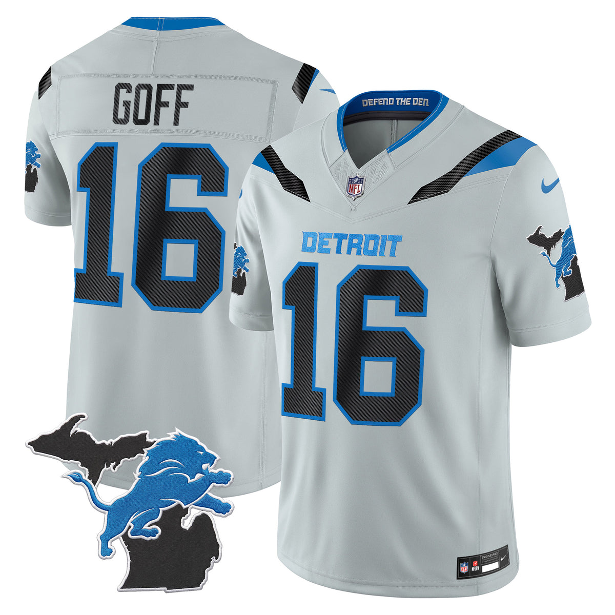  Detroit Lions 2026 "Rivalries" Vapor Limited Jersey - Michigan Patch - Stitched