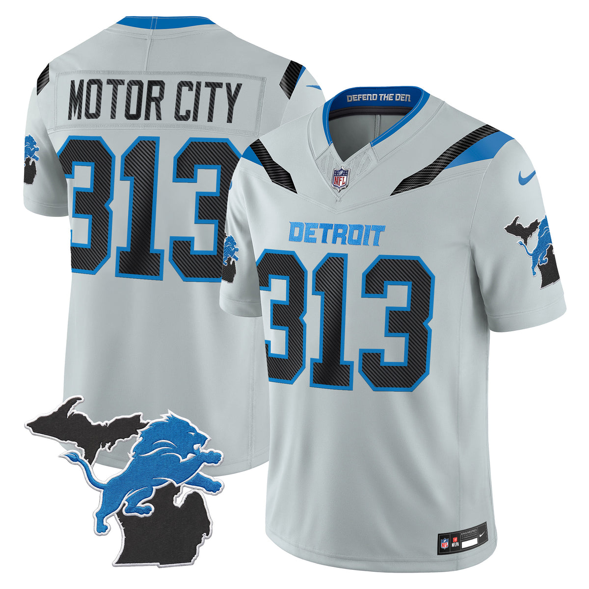  Detroit Lions 2026 "Rivalries" Vapor Limited Jersey - Michigan Patch - Stitched