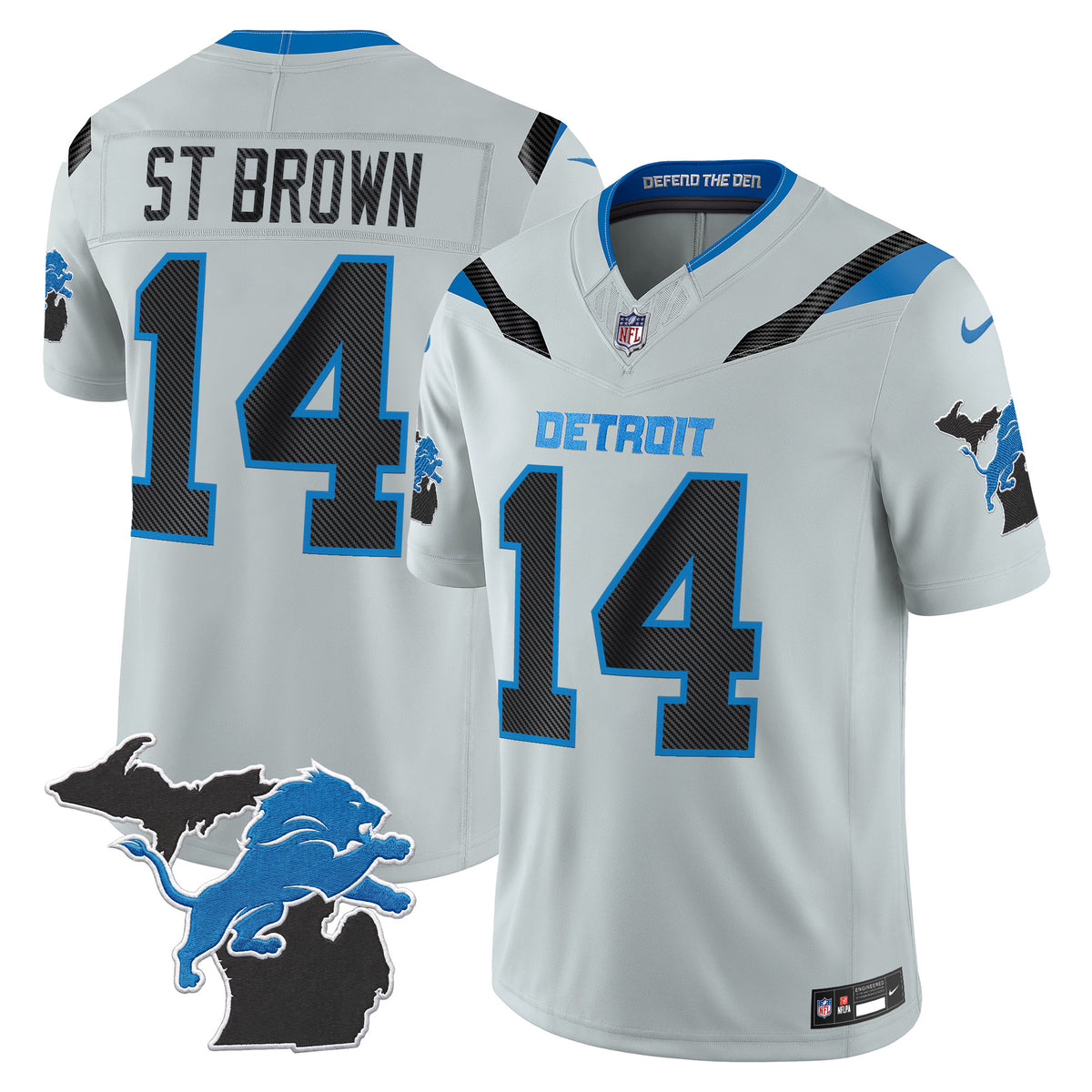  Detroit Lions 2026 "Rivalries" Vapor Limited Jersey - Michigan Patch - Stitched