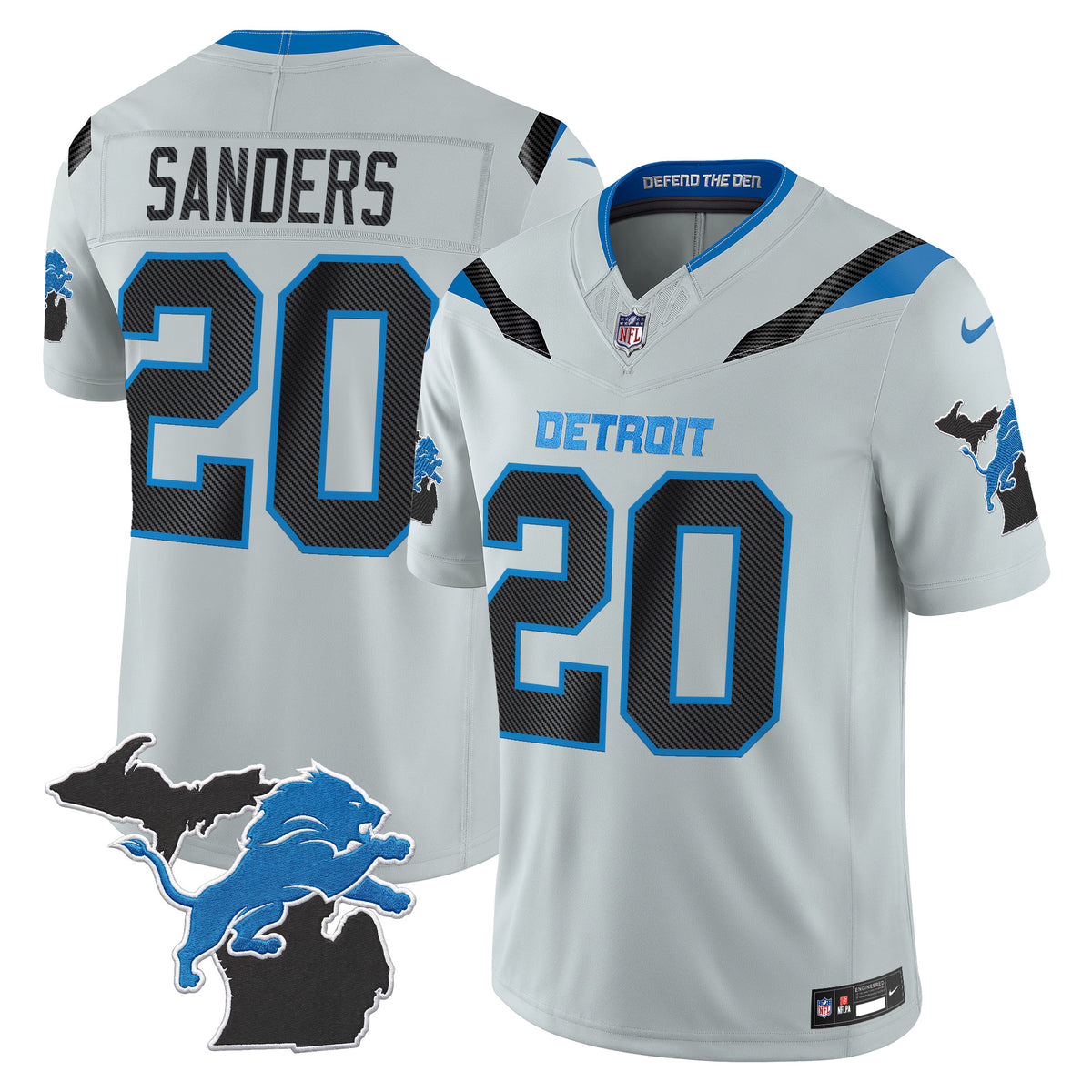  Detroit Lions 2026 "Rivalries" Vapor Limited Jersey - Michigan Patch - Stitched