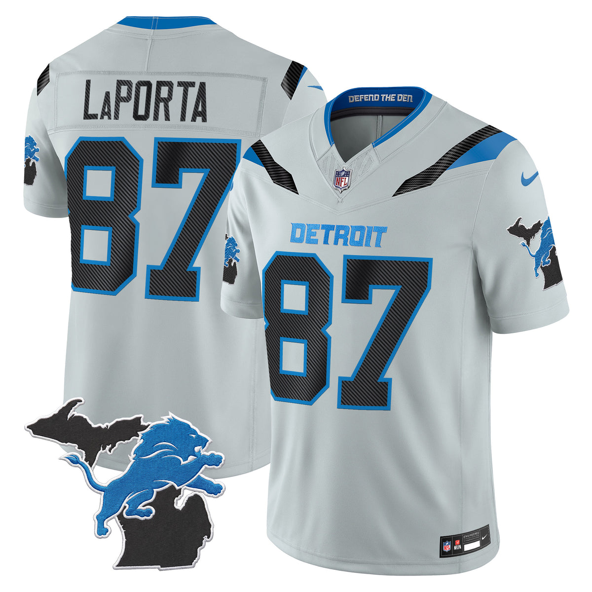  Detroit Lions 2026 "Rivalries" Vapor Limited Jersey - Michigan Patch - Stitched