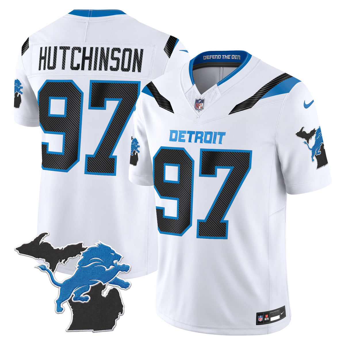  Detroit Lions 2026 "Rivalries" Vapor Limited Jersey - Michigan Patch - Stitched