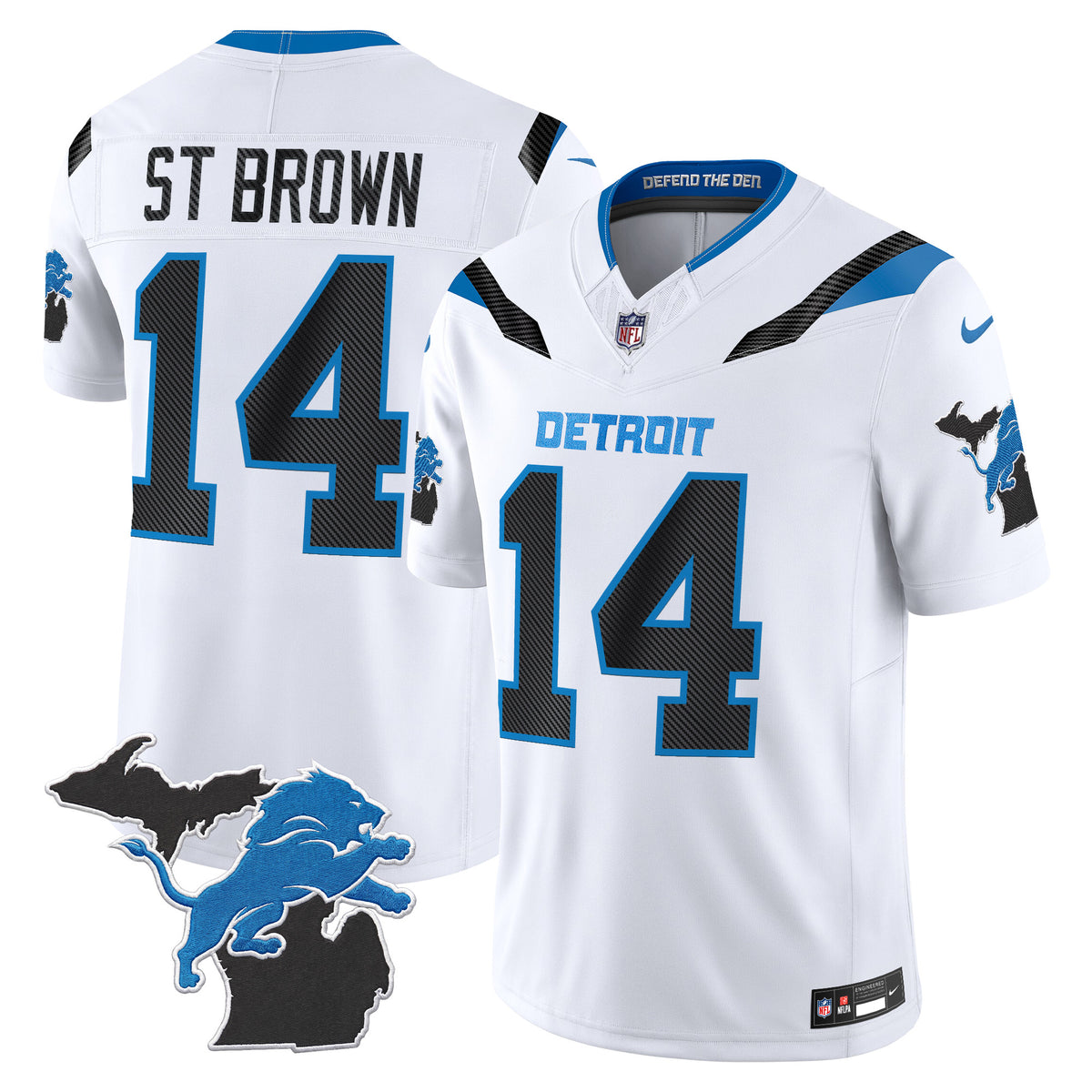  Detroit Lions 2026 "Rivalries" Vapor Limited Jersey - Michigan Patch - Stitched
