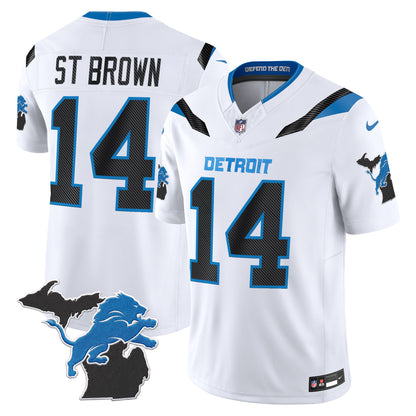  Detroit Lions 2026 "Rivalries" Vapor Limited Jersey - Michigan Patch - Stitched