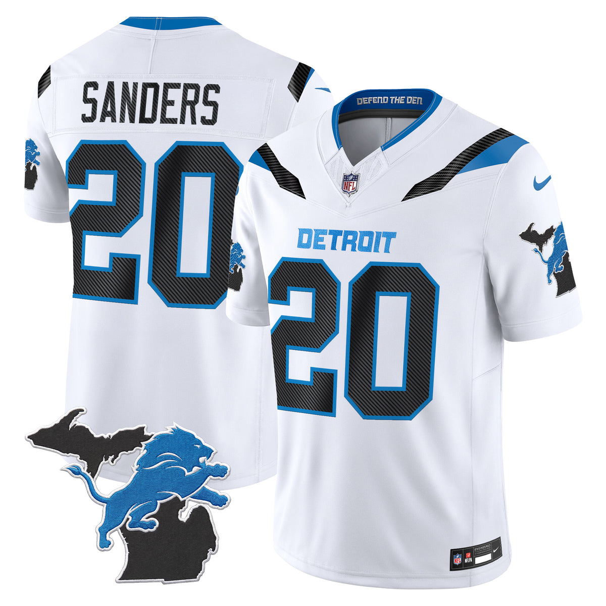  Detroit Lions 2026 "Rivalries" Vapor Limited Jersey - Michigan Patch - Stitched