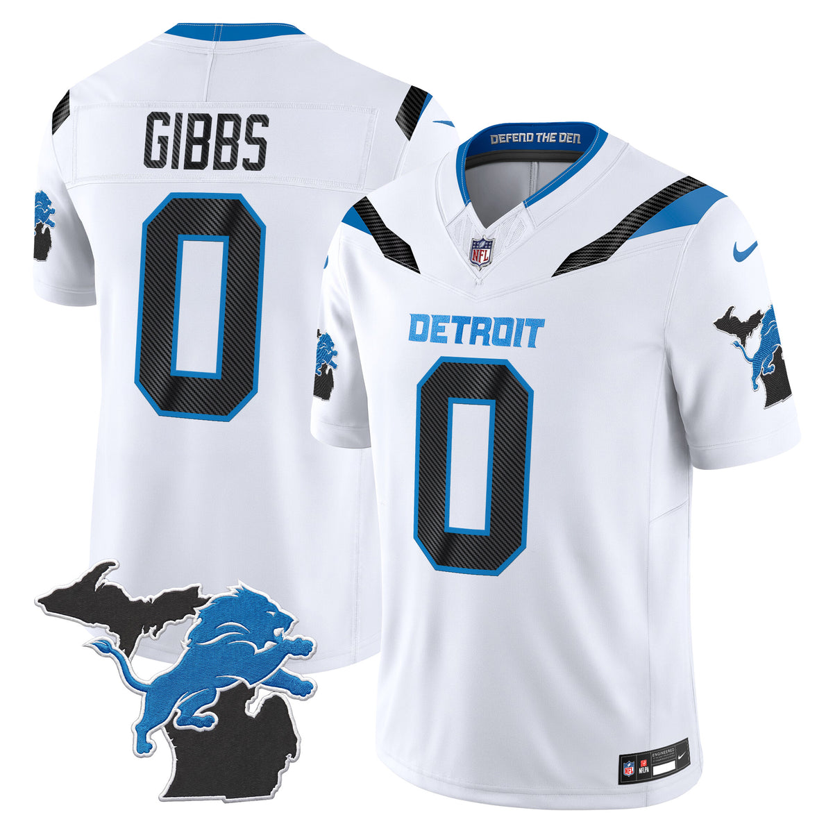  Detroit Lions 2026 "Rivalries" Vapor Limited Jersey - Michigan Patch - Stitched