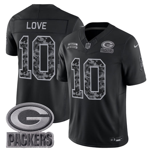 Green Bay Packers 2026 Salute to Service Vapor Limited Jersey - Stitched