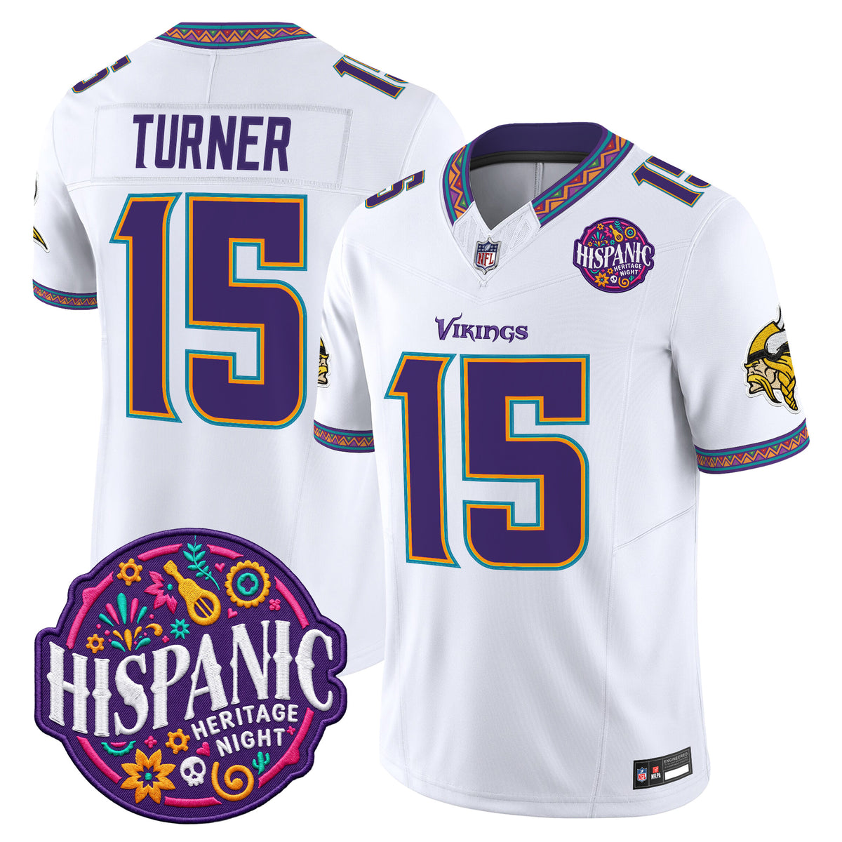 Minnesota Vikings 2026 Latino Heritage Month Vapor Limited Jersey - Stitched