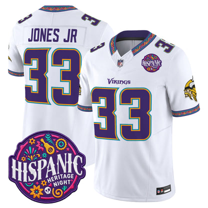 Minnesota Vikings 2026 Latino Heritage Month Vapor Limited Jersey - Stitched