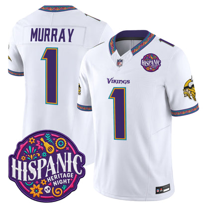 Minnesota Vikings 2026 Latino Heritage Month Vapor Limited Jersey - Stitched