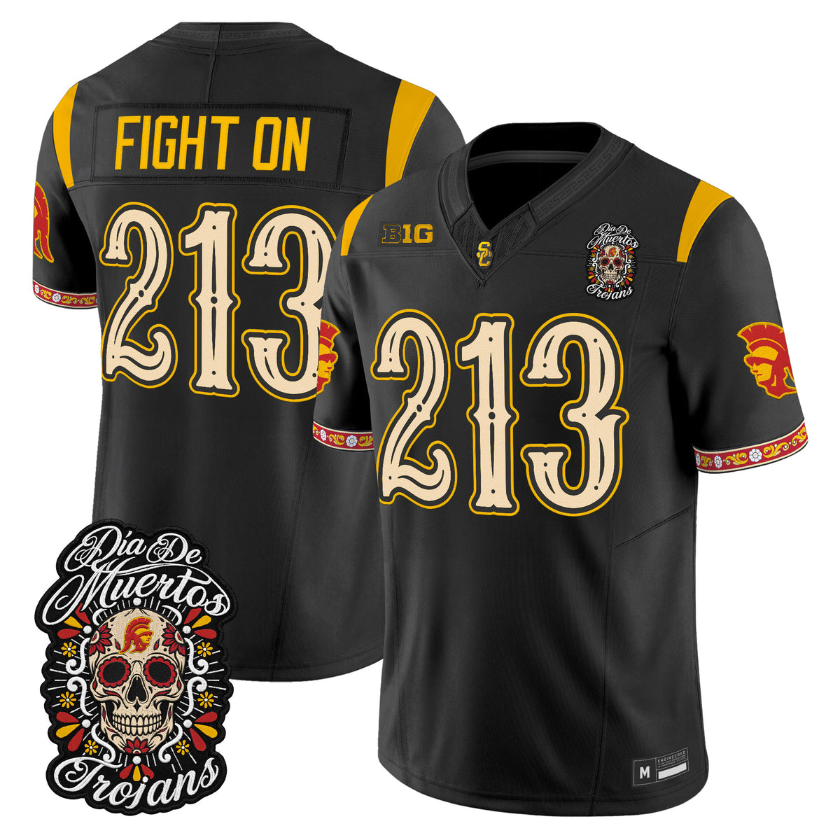  USC Trojans Día de los Muertos Vapor Limited Jersey - Stitched
