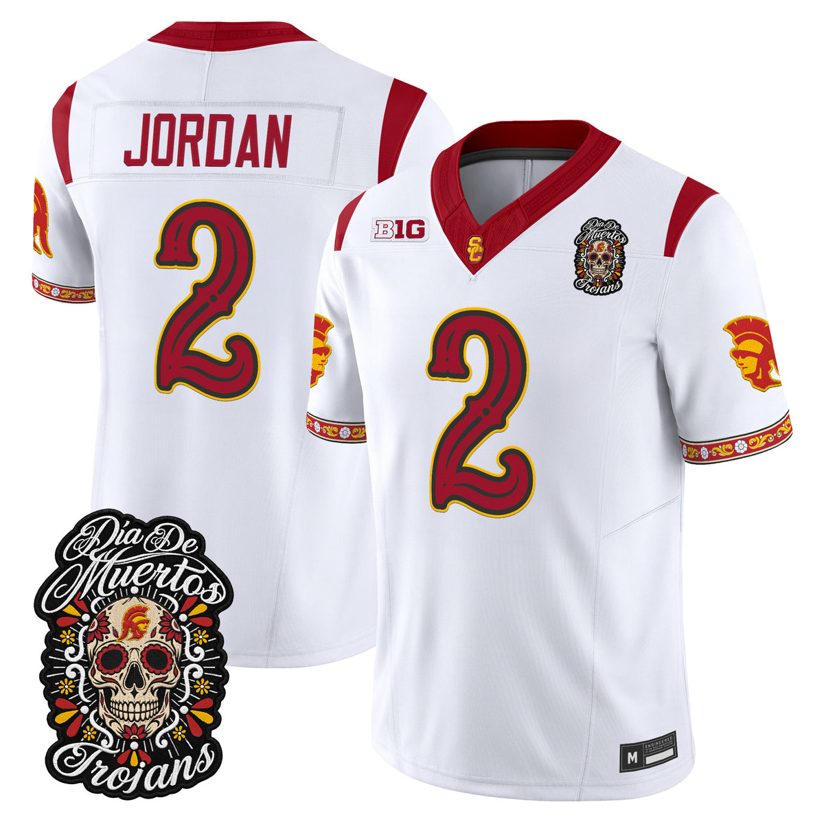  USC Trojans Día de los Muertos Vapor Limited Jersey - Stitched