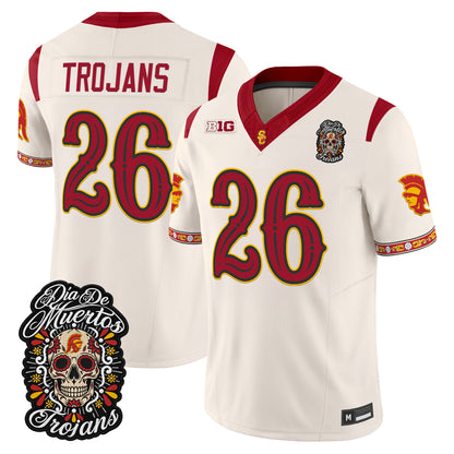  USC Trojans Día de los Muertos Vapor Limited Jersey - Stitched