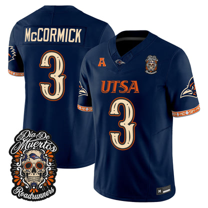  UTSA Roadrunners Día de los Muertos Vapor Limited Jersey - Stitched