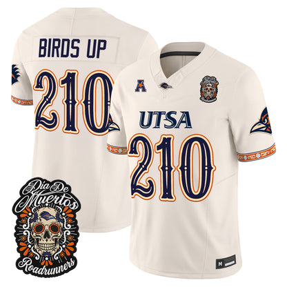  UTSA Roadrunners Día de los Muertos Vapor Limited Jersey - Stitched
