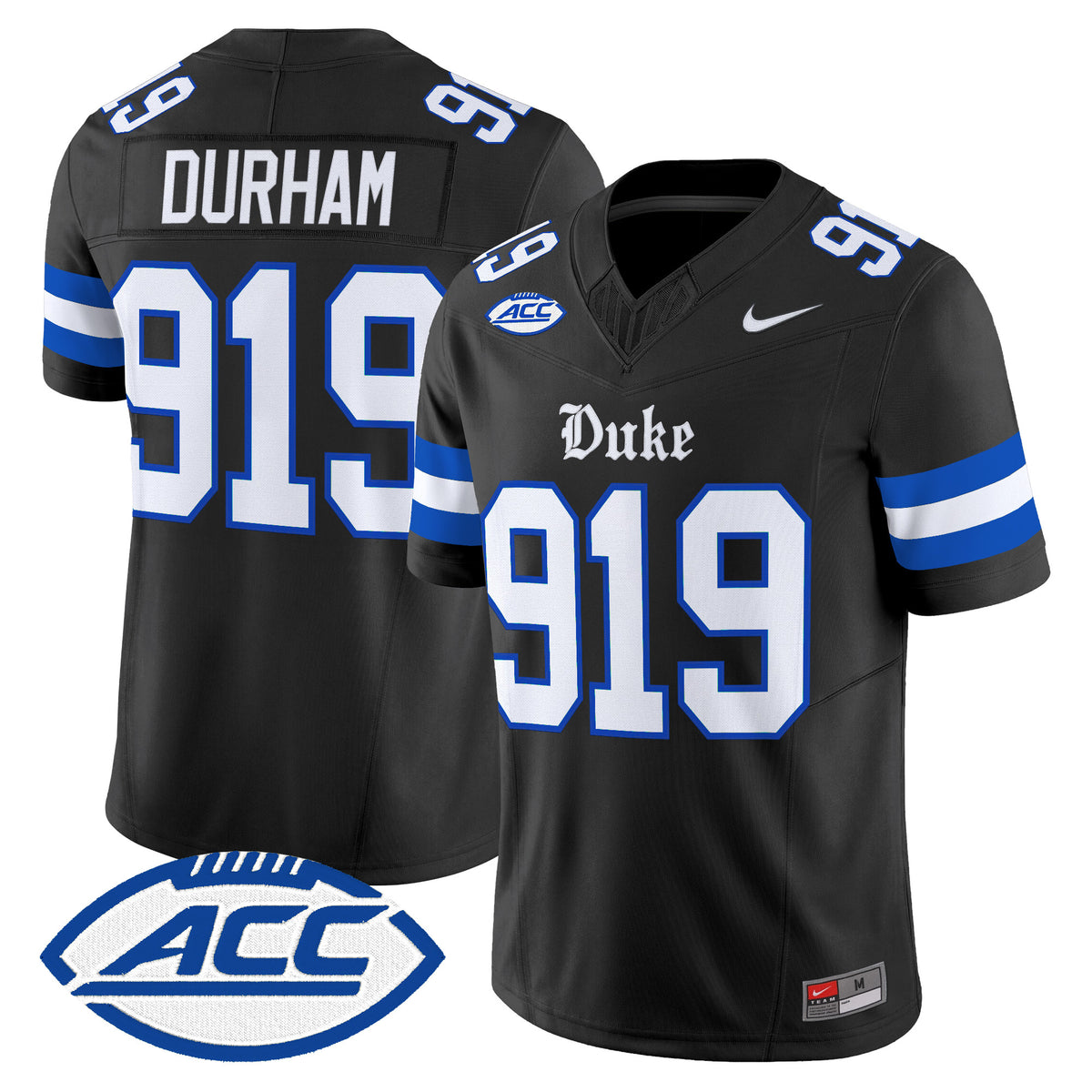 Duke Blue Devils 2026 Dark Mode Vapor Limited Jersey - Stitched
