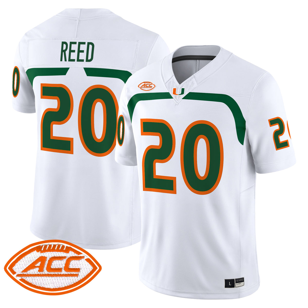 Miami Hurricanes 2009 Throwback Vapor Limited Jersey - Stitched