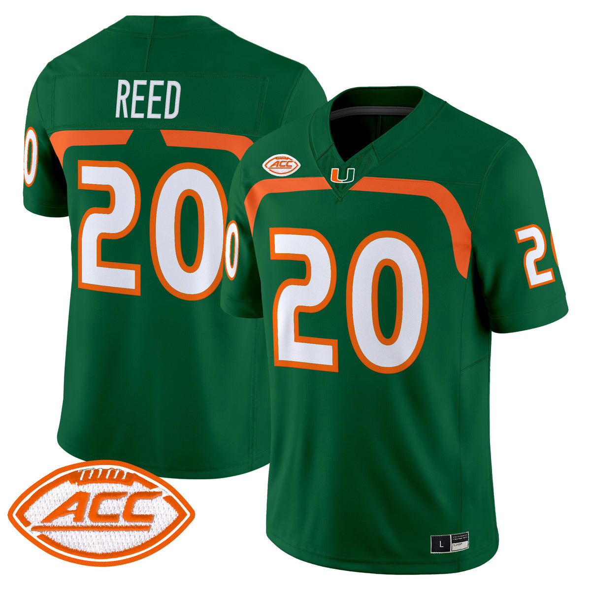 Miami Hurricanes 2009 Throwback Vapor Limited Jersey - Stitched