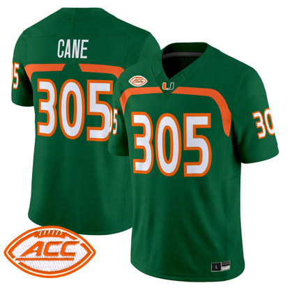 Miami Hurricanes 2009 Throwback Vapor Limited Jersey - Stitched