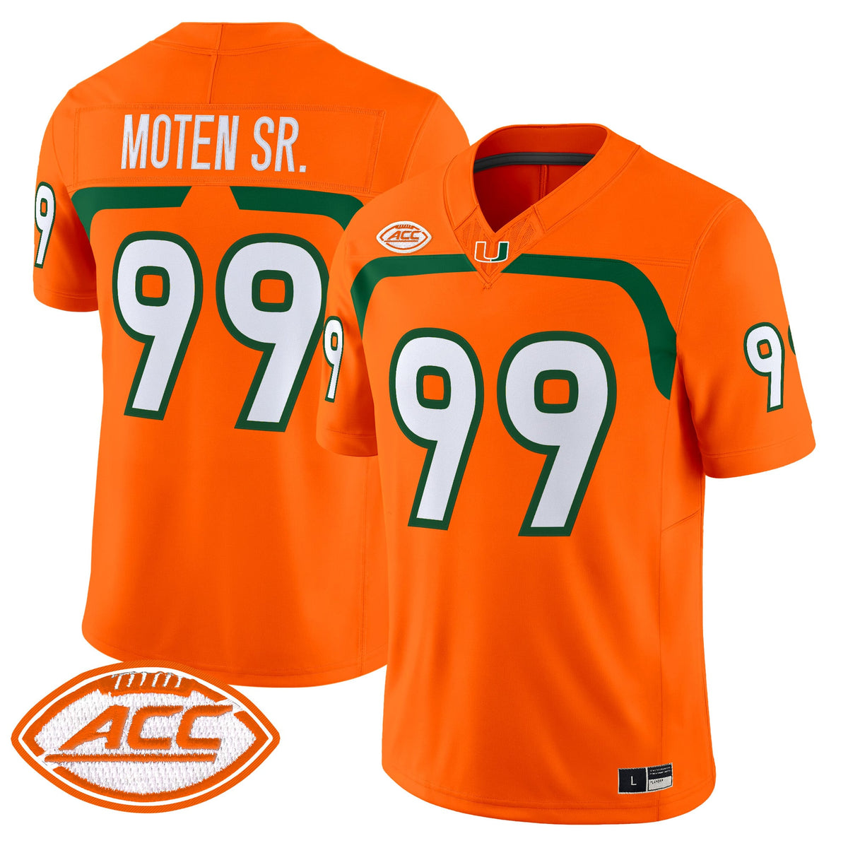 Miami Hurricanes 2009 Throwback Vapor Limited Jersey - Stitched