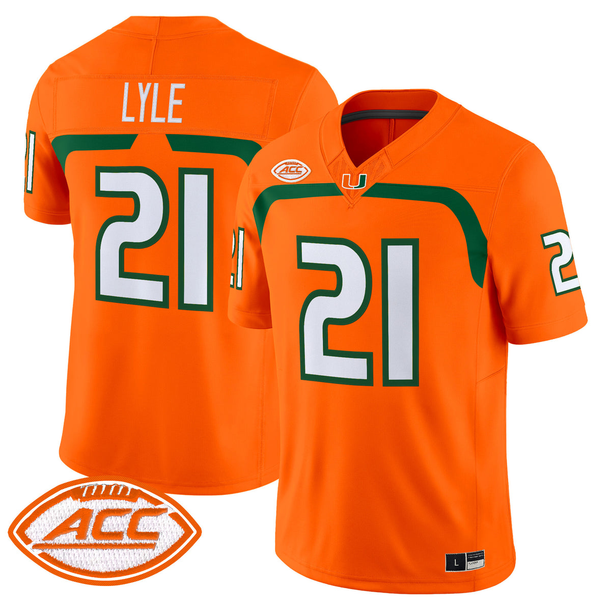 Miami Hurricanes 2009 Throwback Vapor Limited Jersey - Stitched