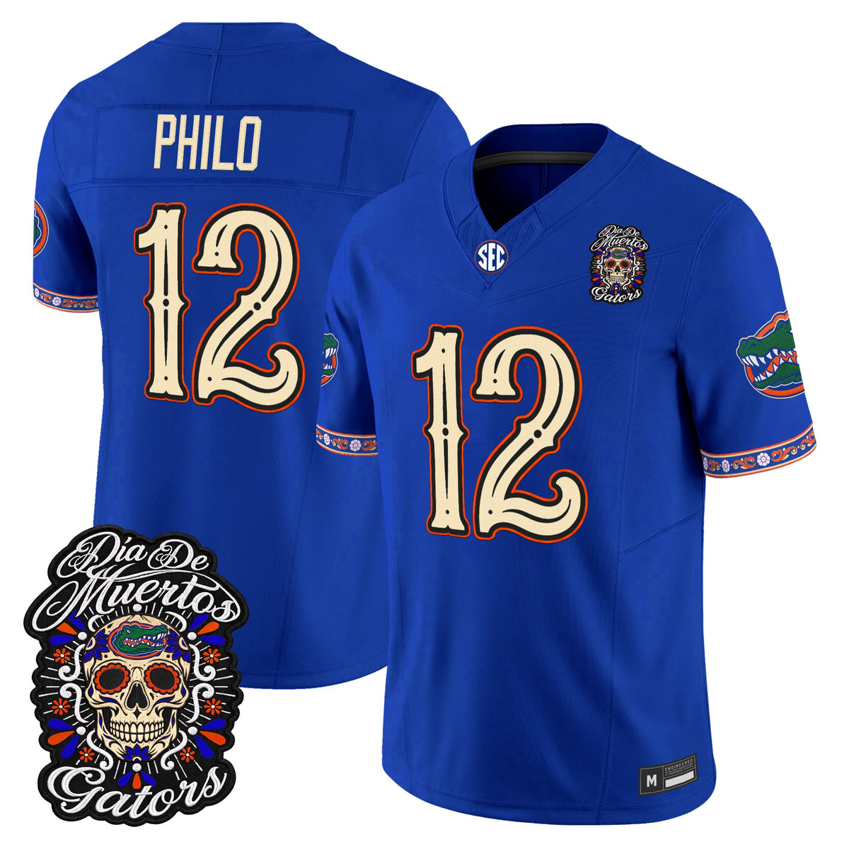 Florida Gators Día de los Muertos Vapor Limited Jersey - Stitched