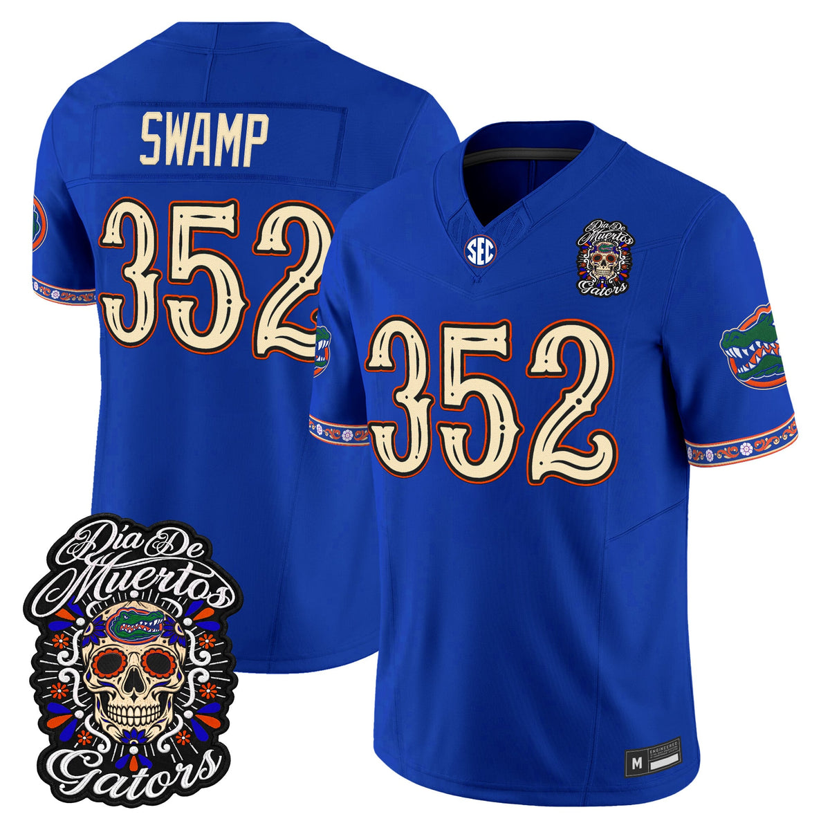 Florida Gators Día de los Muertos Vapor Limited Jersey - Stitched