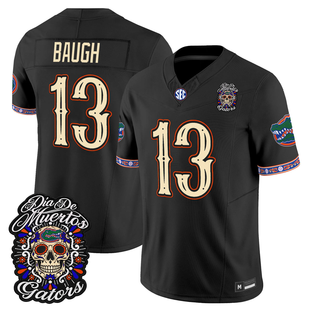 Florida Gators Día de los Muertos Vapor Limited Jersey - Stitched