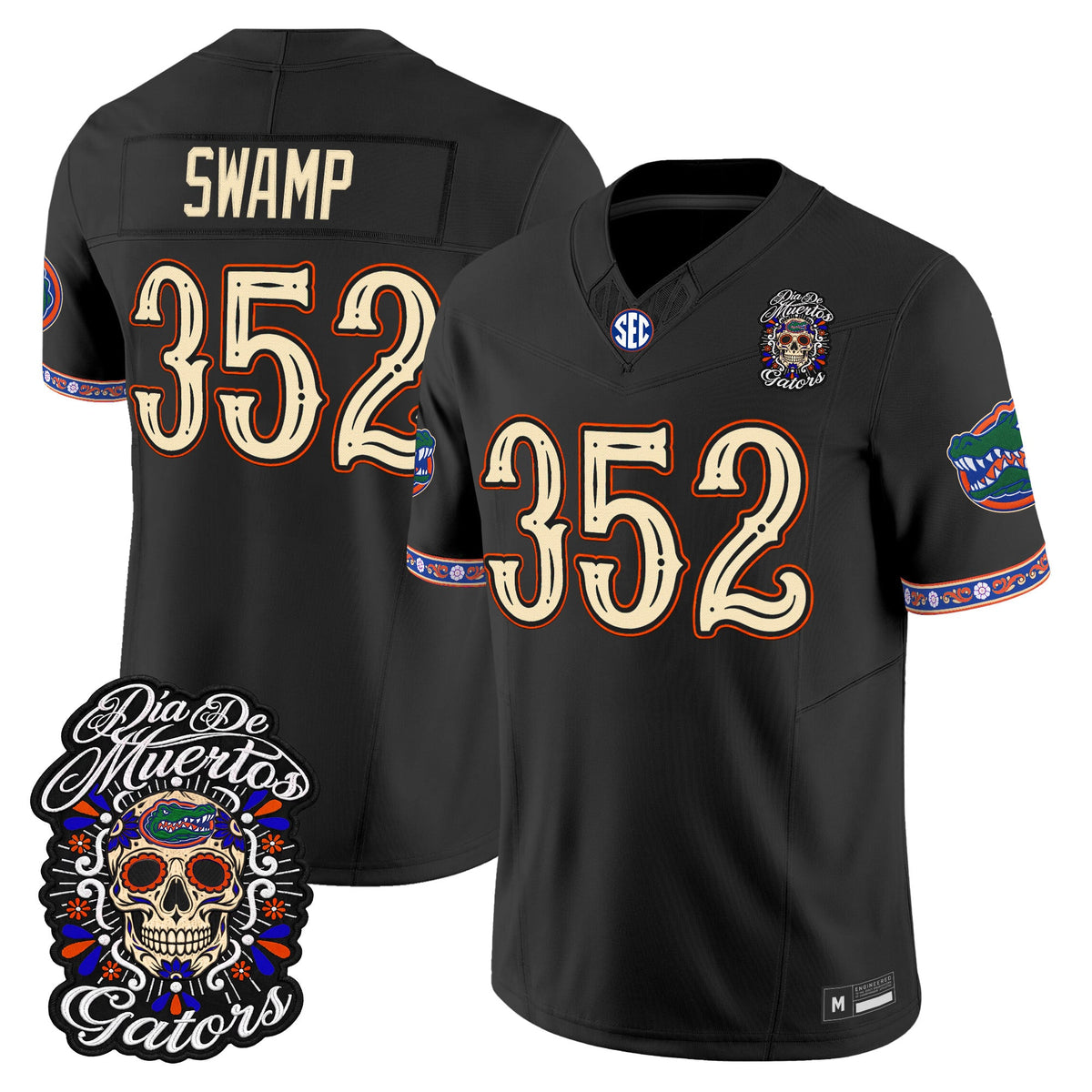 Florida Gators Día de los Muertos Vapor Limited Jersey - Stitched