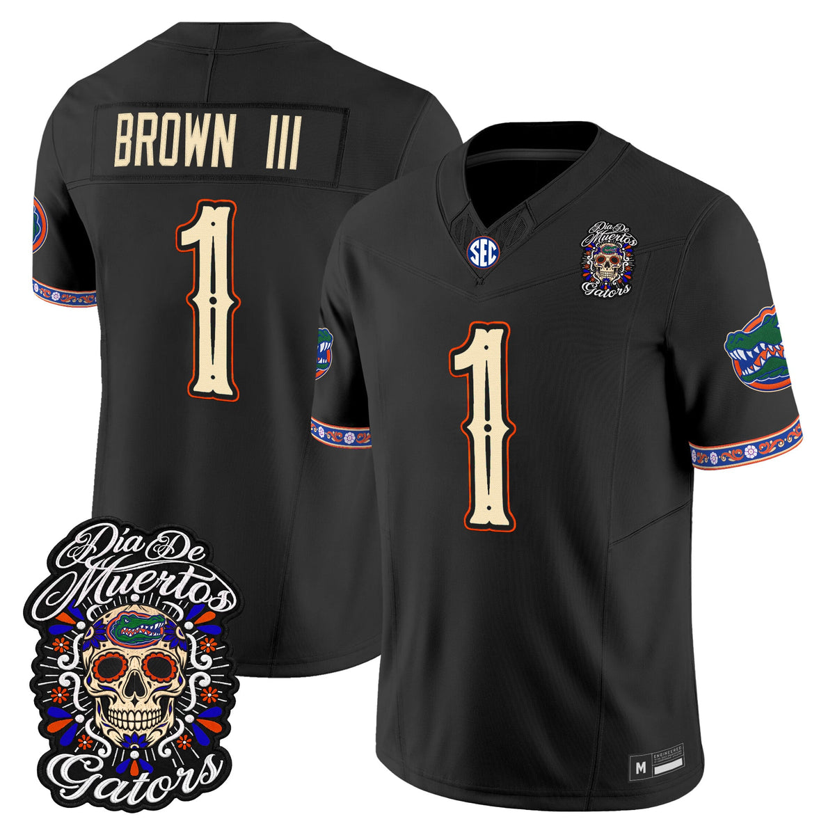 Florida Gators Día de los Muertos Vapor Limited Jersey - Stitched