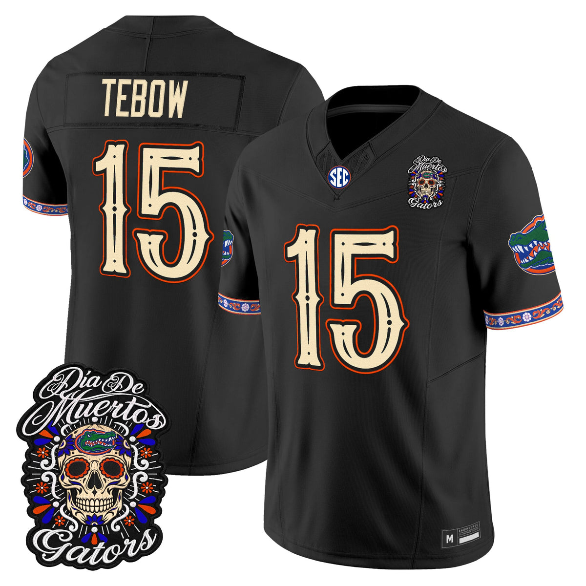 Florida Gators Día de los Muertos Vapor Limited Jersey - Stitched