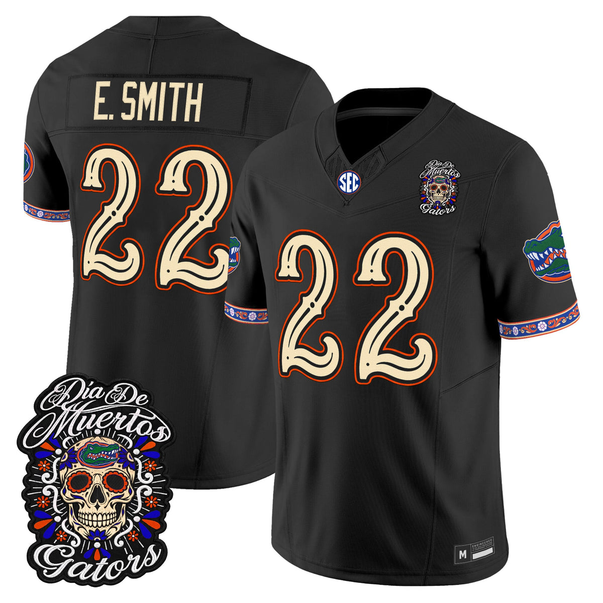 Florida Gators Día de los Muertos Vapor Limited Jersey - Stitched