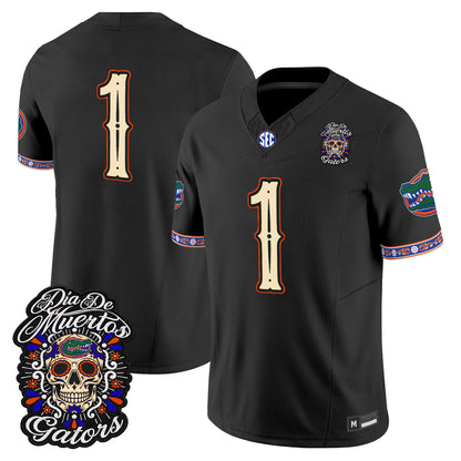 Florida Gators Día de los Muertos Vapor Limited Jersey - Stitched