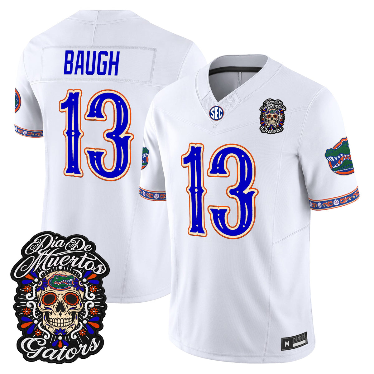 Florida Gators Día de los Muertos Vapor Limited Jersey - Stitched