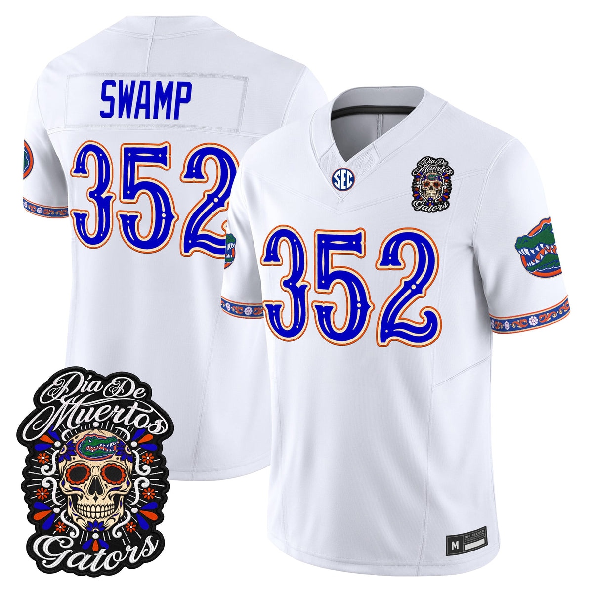 Florida Gators Día de los Muertos Vapor Limited Jersey - Stitched